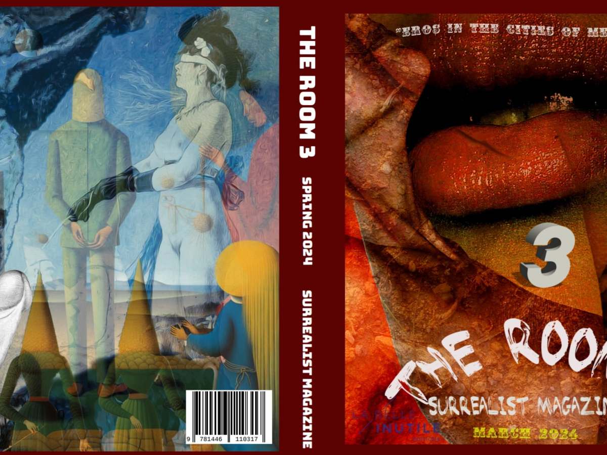 The Third Issue of The ROOM Surrealist Magazine /printed and Pdf edition